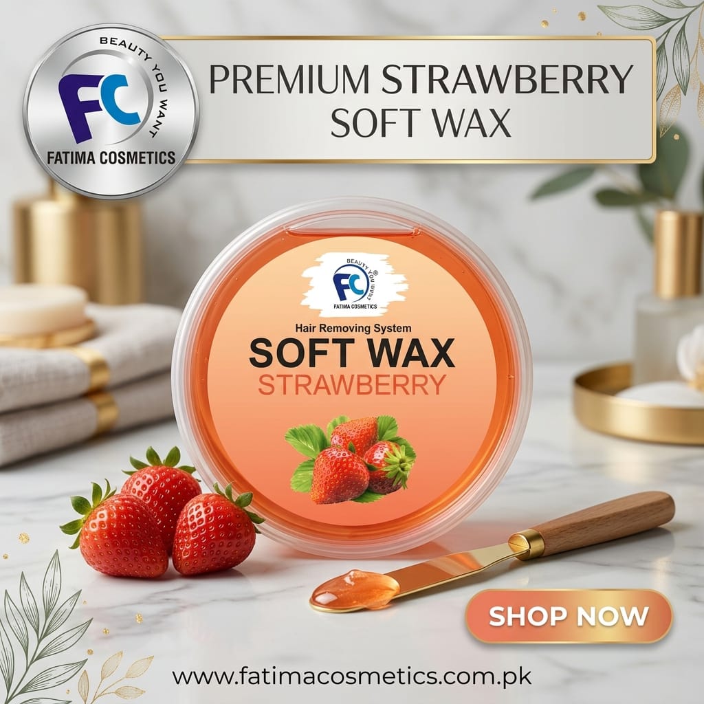 Strawberry Soft Wax 500gms
