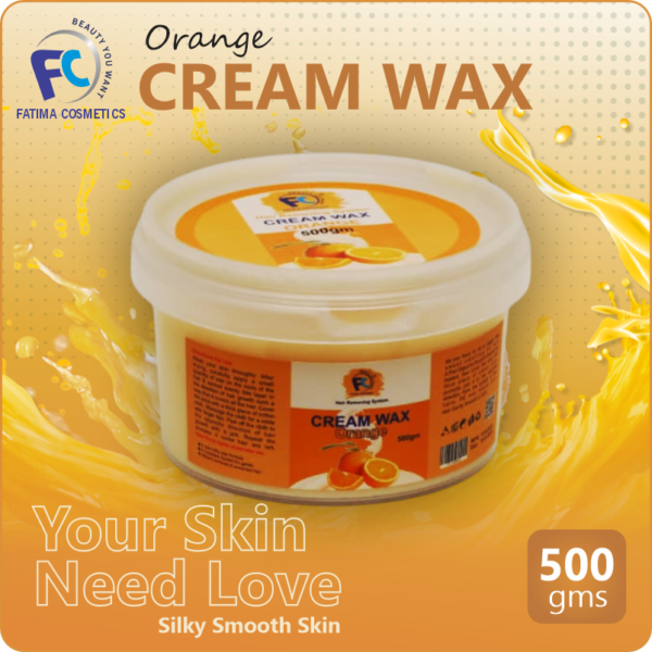 Orange Cream Wax 500gms