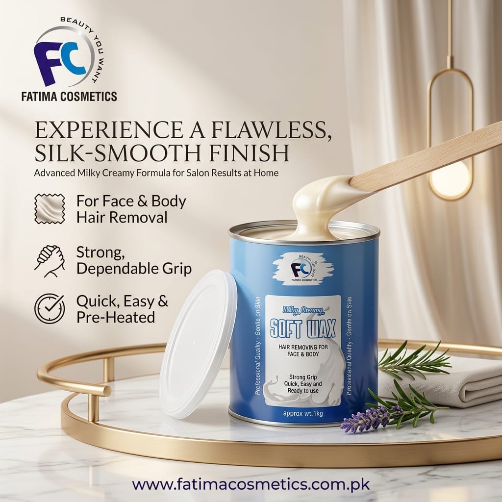 Soft Wax - Milky Creamy Tin 1 Kg
