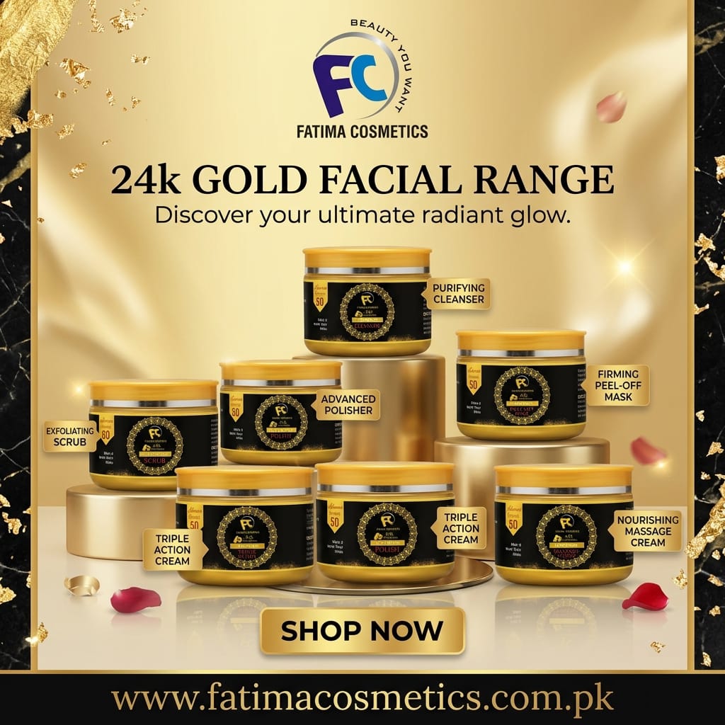 24k Gold Facail Range